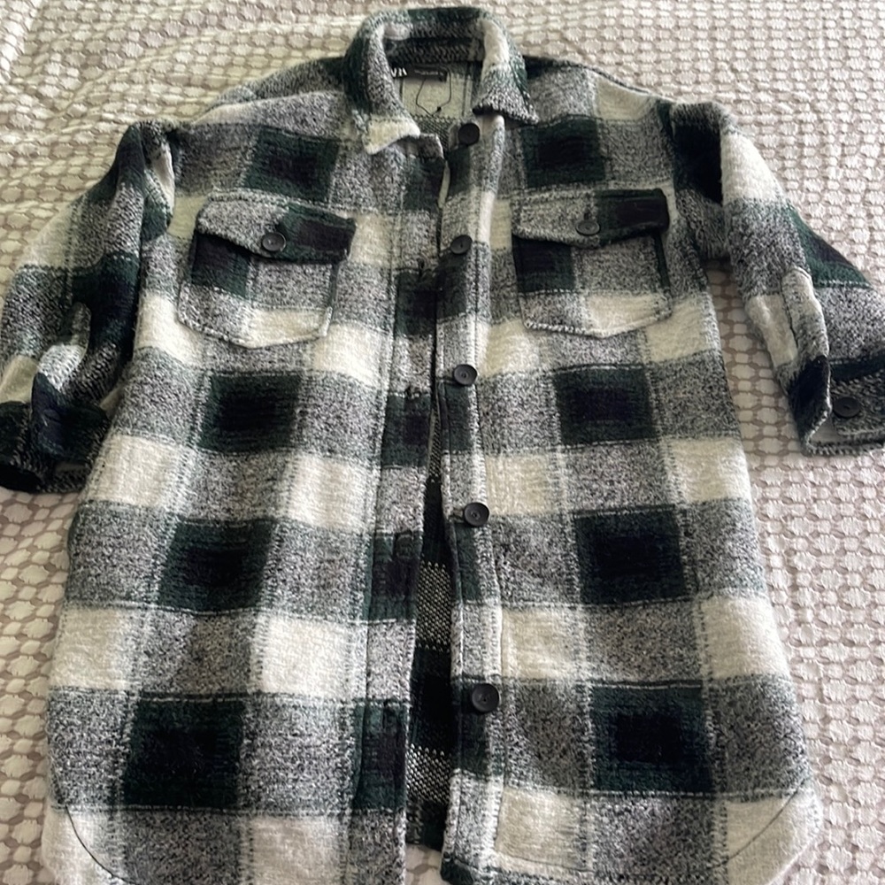 Zara women flannel